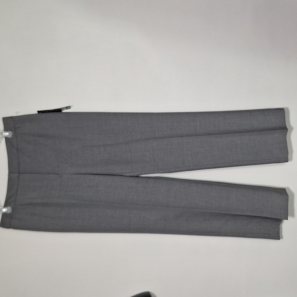 Evan-Picone Straight Leg Pants Gray